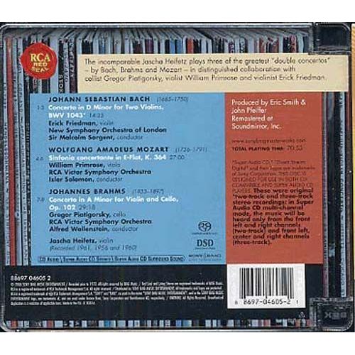 Double Concertos (Hybr) - Hybrid Sacd