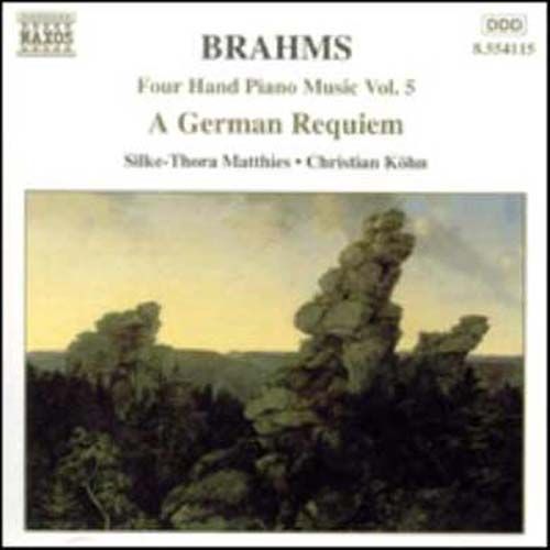 Musique Pour Piano A 4 Mains Vol. 5 : Requiem Allemend Pour 4 Mains Matthies & Köhn, Piano
