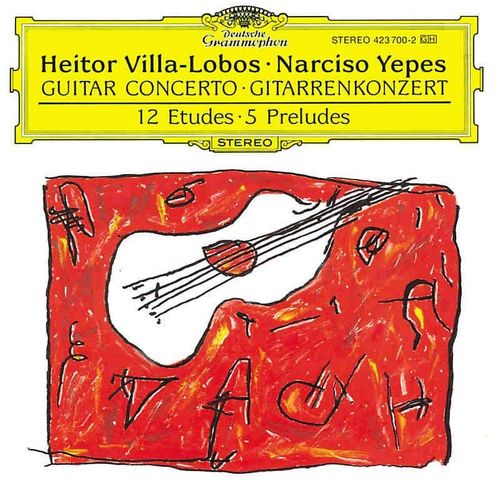 Concerto Pour Guitare, 12 Études, 5 Préludes
