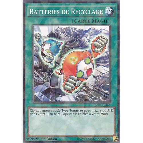 Bp03-Fr158 Batteries De Recyclage - Shatterfoil Rare