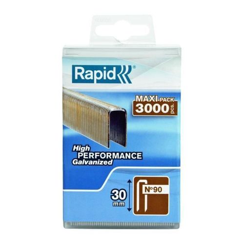 RAPID 3000 agrafes 90/30mm galvanisées
