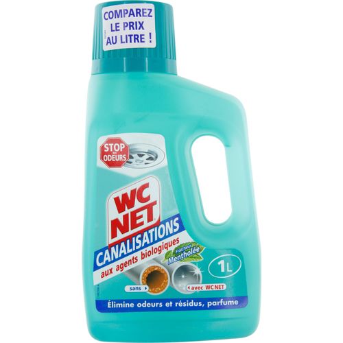 Entretien canalisations WC Net - Menthol - Flacon 750 ml