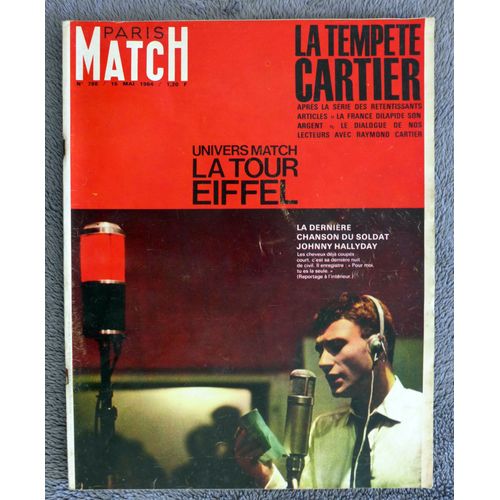 Paris Match N°788 Mai 1964 Johnny Hallyday Kim Novack