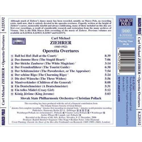 Ouvertures D'opérette