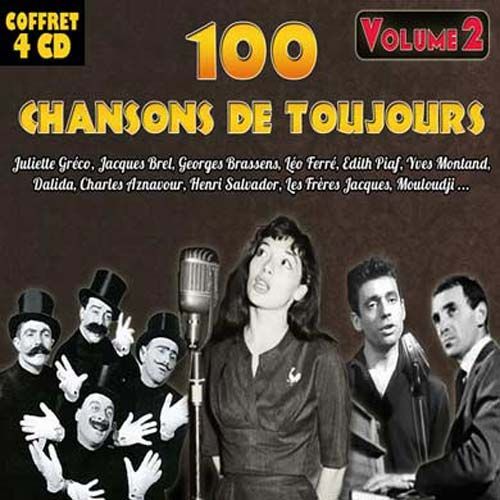 100 Chansons De Toujours - Volume 2 - Coffret 4 Cd