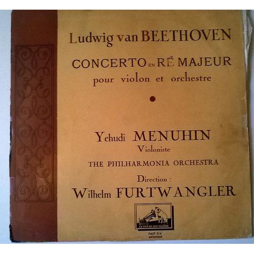 Beetoven : Concerto Pour Violon En Re Majeur Op.61