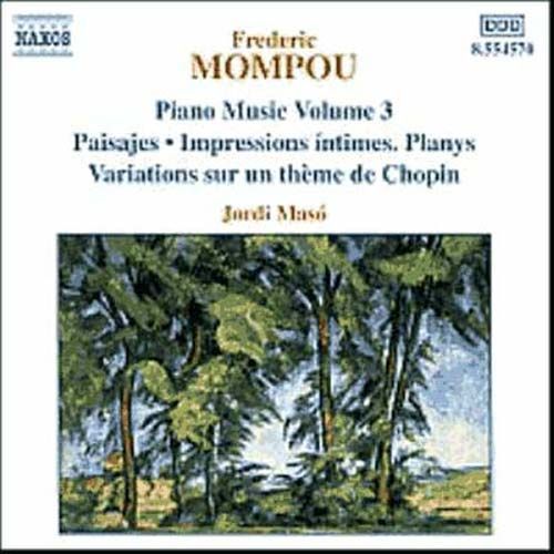 Piano Vol. 3 : Paysages, Impressions Intimes, Variations Maso, Piano