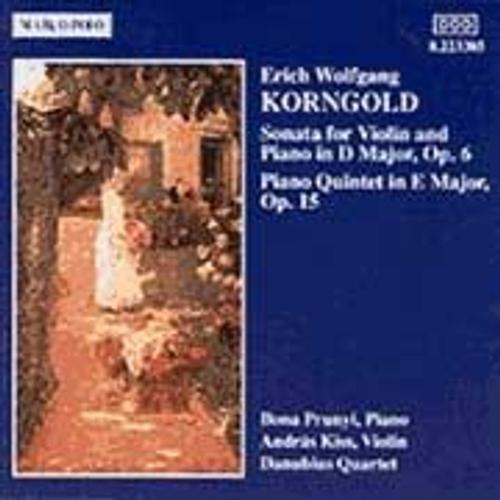 Korngold Sonate Pour Violon - Quintette Avec Piano