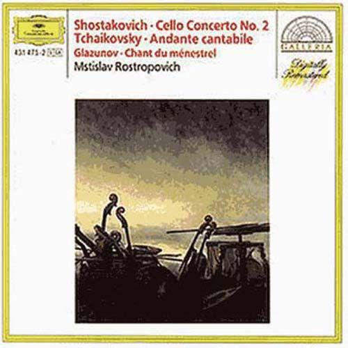 Violoncelle De Chostakovitch, Glazounov & Tchaikovsky Rostro, Violoncelle & Dir. Berliner Philh.