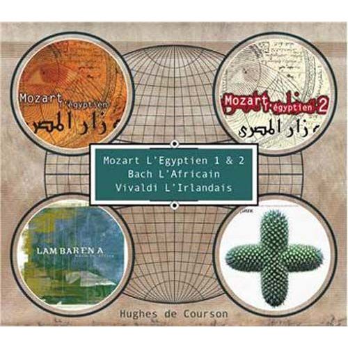 Mozart L'egyptien 1 & 2 , Bach L'africain, Vivaldi L'irlandais