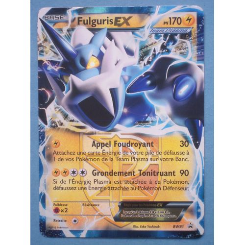 Bw81 - Fulguris Ex - Pokémon- - Promo - Français