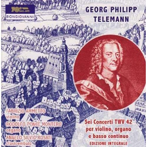 Six Concertos Pour Violon, Orgue Et Basse Continue Twv 42