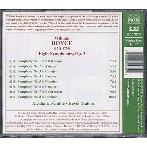 Symphonies Opus 2 Nos. 1 À 8