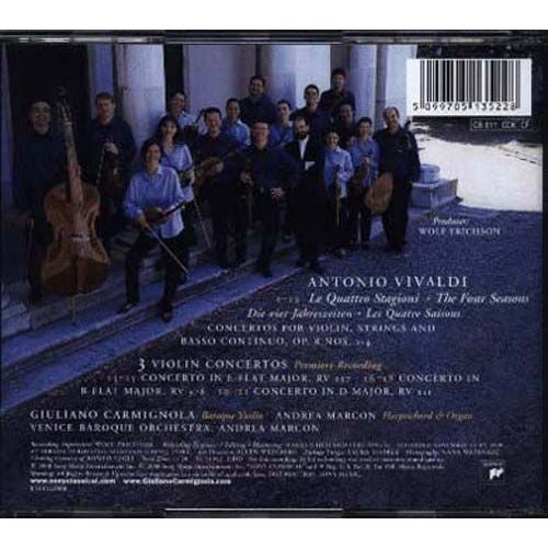 Les Quatre Saisons, Concerti Rv 257, 376 Et 211