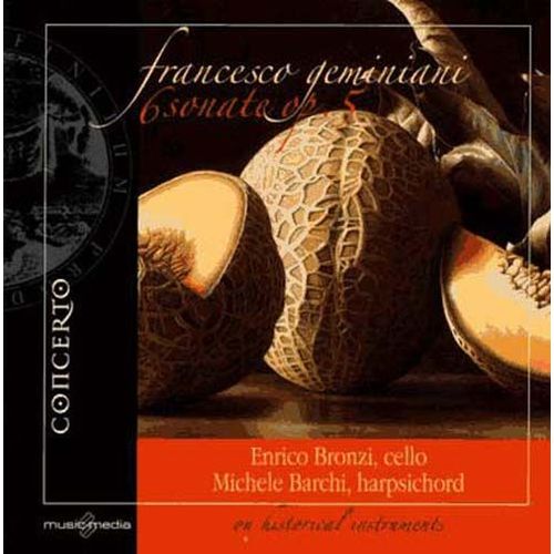 Sonates Pour Violoncelle Et Basse Continue Opus 5