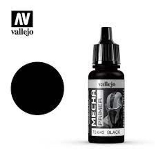 Gundam Acc - Mecha Color 70642 Primer - Black-Vallejo