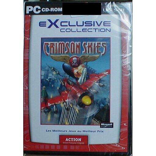 Jeu Vidéo Crimson Skies Pour PC - Version Française - Bon état - Jeu De Stratégie/combat Aérien