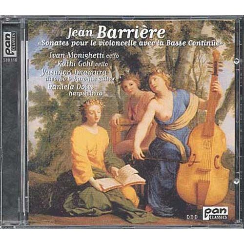 Sonates Pour Violoncelle Avec La Basse Continue Monighetti, Violoncelle