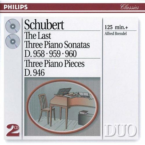 Sonates Pour Piano No. 19 En Ut Mineur D.958, No. 20 En La Majeur D.959 Et No. 21 En Si Bémol Majeur D.960