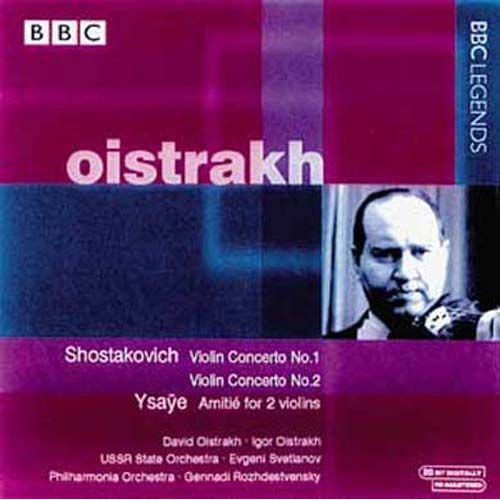 Concertos Pour Violon Nos. 1 & 2 - Amitiés Pour 2 Violons -David Et Igor Oistrakh, Violon
