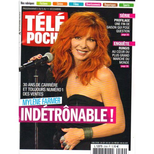 Tele Poche / Mylene Farmer / Profilage / N° 2599 