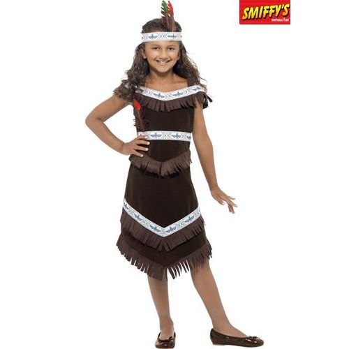 Déguisement Enfant Indienne Taille 7/9 Ans