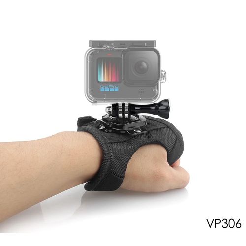 Gant / Support de plongée rotatif résistant à 360 degrés pour Appareil photo
