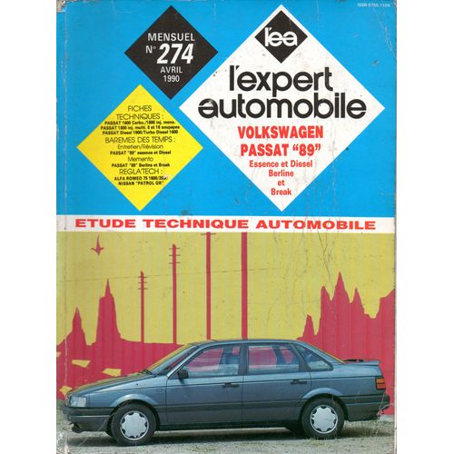 Revue Technique L'expert Automobile N° 274 Volkswagen Passat Essence Et Diesel Depuis 1989