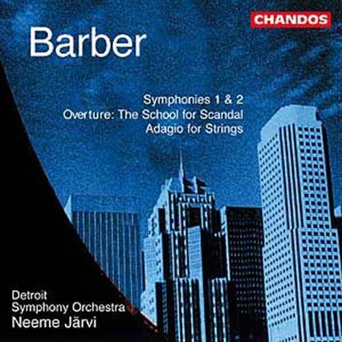 Symphonies Nos. 1 & 2, Adagio, School For Scandal Orch. Symph. De Detroit