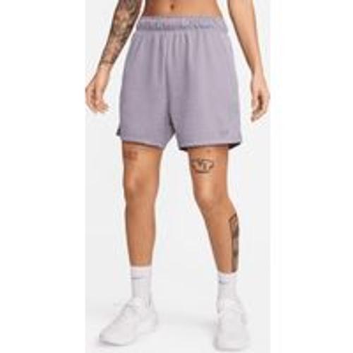 Short De Fitness Dri-Fit Taille Mi-Haute 13 Cm Non Doublé Nike Attack Pour Femme - Pourpre