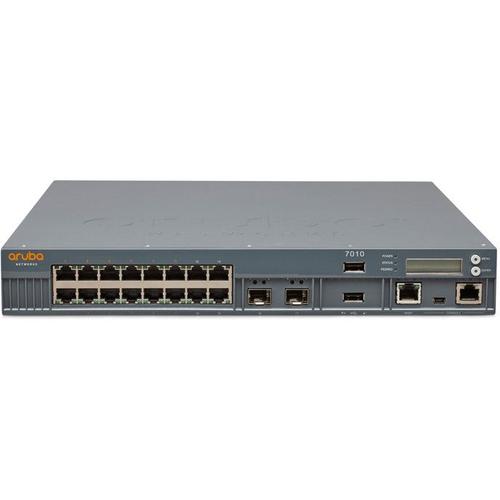 HPE Aruba 7010 (RW) Controller - Périphérique d'administration réseau - 16 ports - 1GbE - 1U - rack-montable