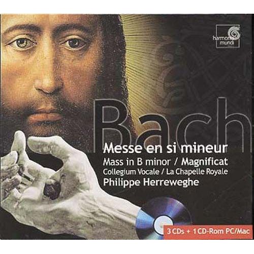 Messe En Si Mineur, Magnificat Gens; Scholl; Collegium Vocale; Chapelle Royale; Dir. Herreweghe - 3 Cd + Cd Rom