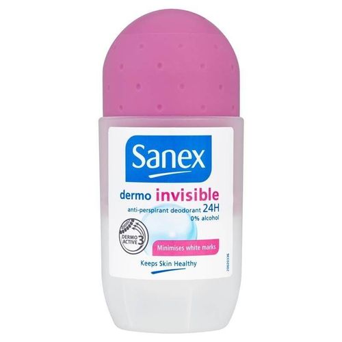 Sanex - Déodorant Bille - Dermo Invisible - 50ml 