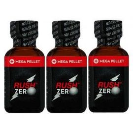 Poppers Propyle Rush Zero 24ml X3 Push Poppers