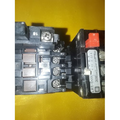 Demarrage moteur contacteur+relais thermique