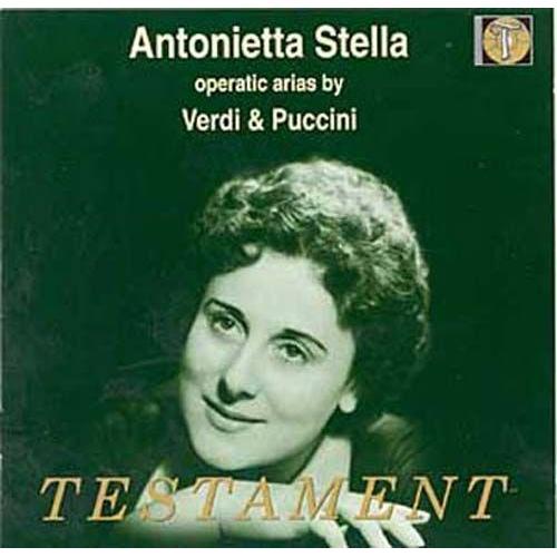 Chante Verdi & Puccini Stella, Sop.; Orch. Dirs. Sanzogno; Curiel & Erede - Enr. 1955
