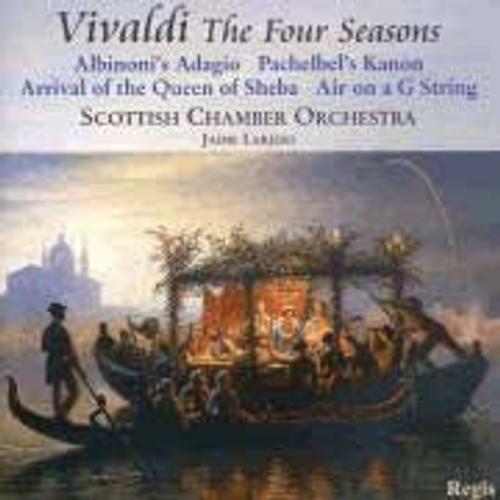 Les Quatre Saisons, Concertos Pour Violon Et Cordes Opus 8 Nos. 1 À 4 + Adagio D'albinoni, Ouverture De Haendel, Canon De Pachelbel, Rondeau De Purcell Et Allegro Hwv 1041 De Bach
