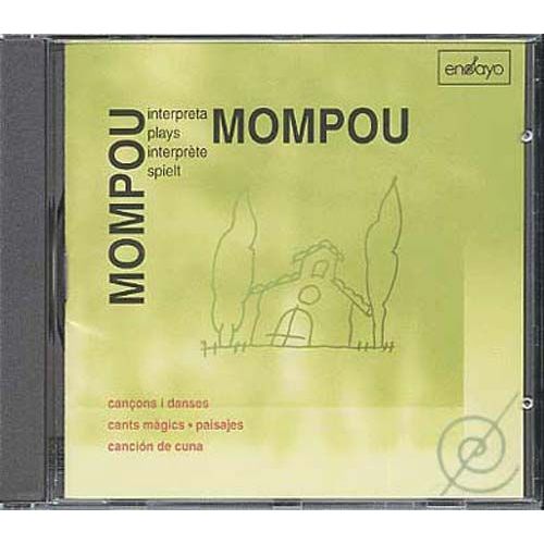 Oeuvres Pour Piano Vol. 2 Federico Mompou, Piano