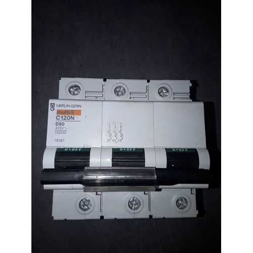 DISJONCTEUR Merlin Gerin multi9 C120N D80 REF18387