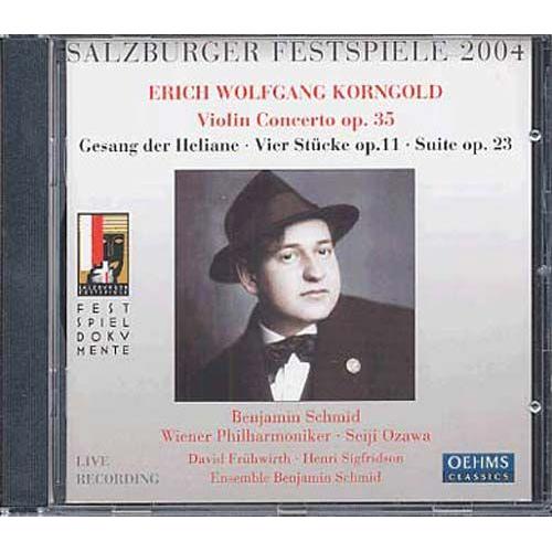 Erich Wolfgang Korngold: Violin Concerto In D Major Op.35 / Gesang Der Heliane Op.20 / Vier Stücke Op.11 / Suite Op.23