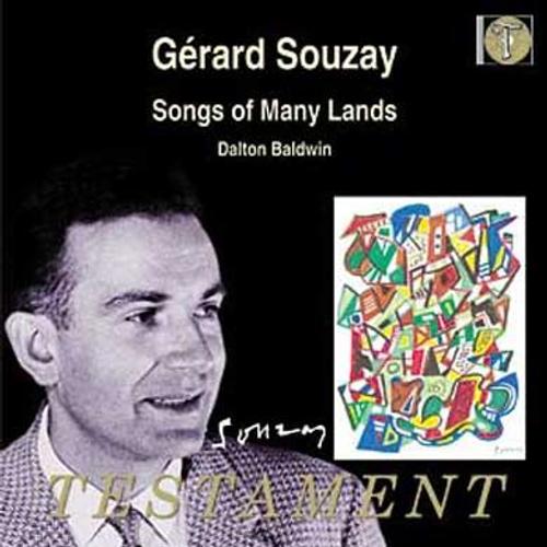 Gerard Souzay Vol. 1 : Melodies De Divers Pays Souzay, Bar. & Baldwin, Piano