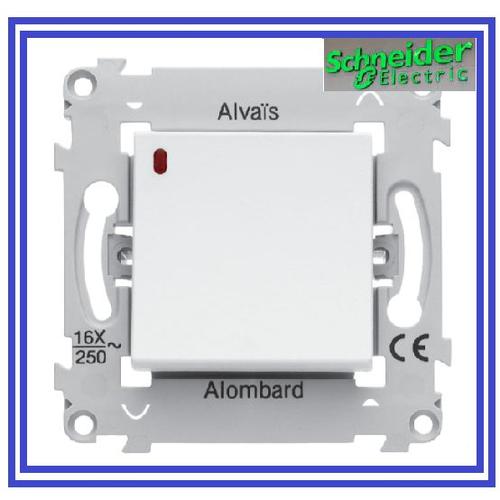 ALB81057 interrupteur va et vient lumineux voyant alvais Shneider alombard