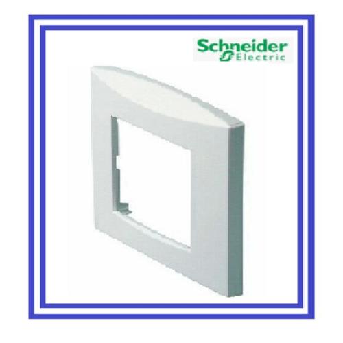 ALB81000 ALVAIS PLAQUE DESIGN SCHNEIDER ALOMBARD SIMPLE BLANCHE