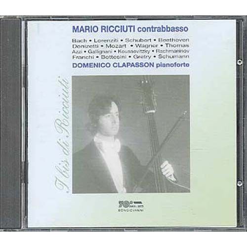 Contrebasse Virtuose : Les Bis De Ricciuti De Bach A Koussevitzky Ricciuti, Cb & Clapasson, Piano