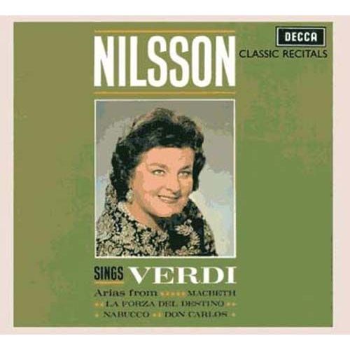 Nilsson Sings Verdi (Digipack)