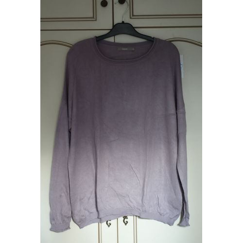 Pull 3 Suisses Mauve Taille 34/36, Très Peu Porté