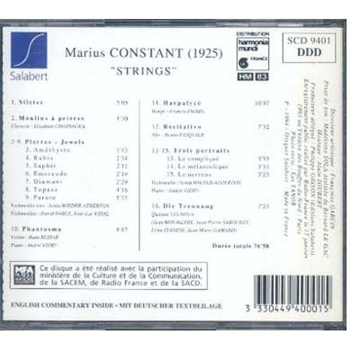 Strings : Siletes, Moulins, Prieres Quatuor Via Nova, Soli & Solistes