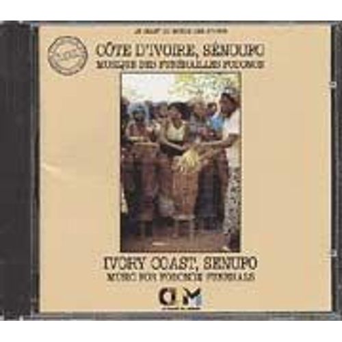 Côte D'ivoire, Sénoufo. Musique Des Funérailles Fonodon