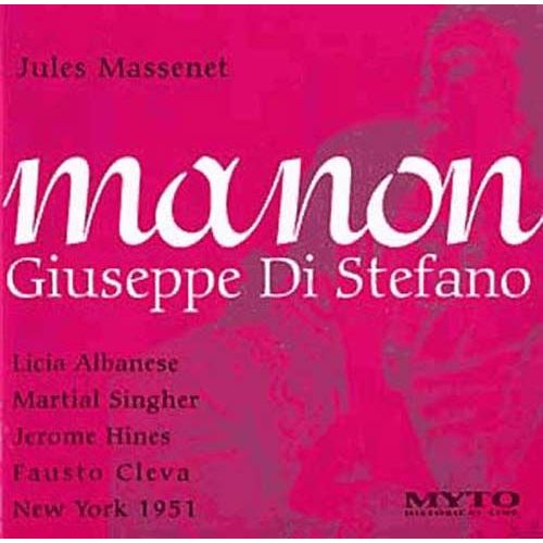 Manon (Cleva, Metropolitan Opera Orchestra, Stefano)