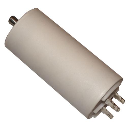 Aerzetix: Condensateur Permanent de Travail pour Moteur 50µF 450V avec Cosses 6,3mm